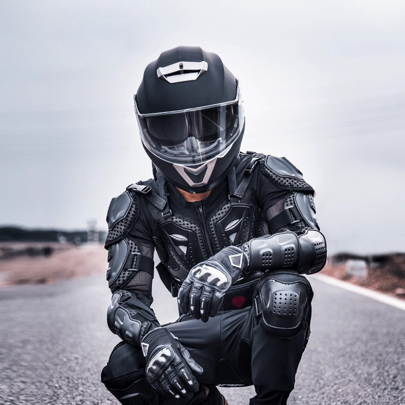 Motorcycle Gear Full Suit - Armadura de equitação de motocicleta, traje