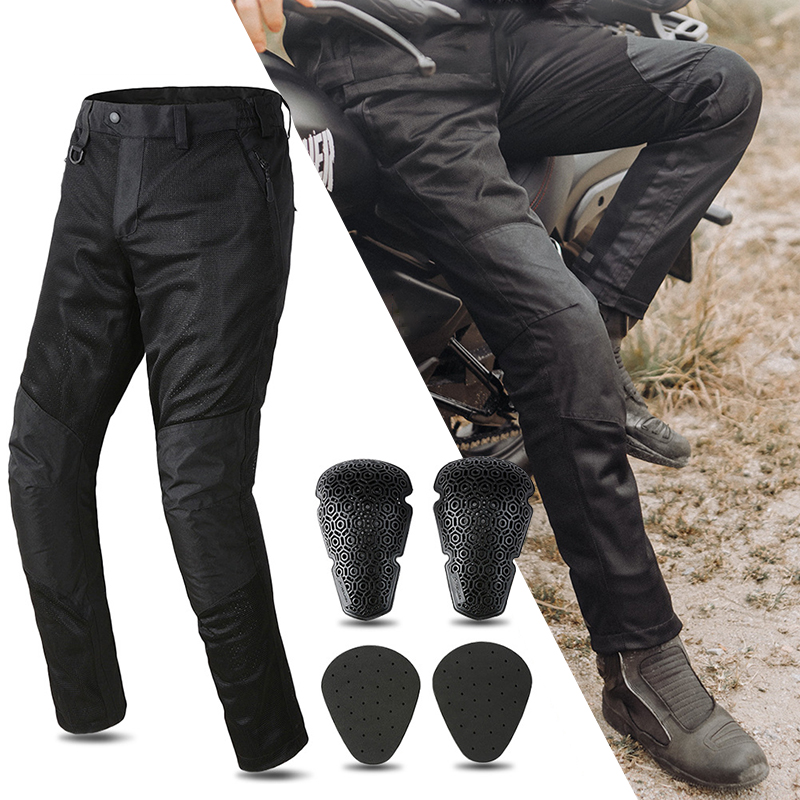 Motorcycle Gear For Summer - Calças de malha de verão para