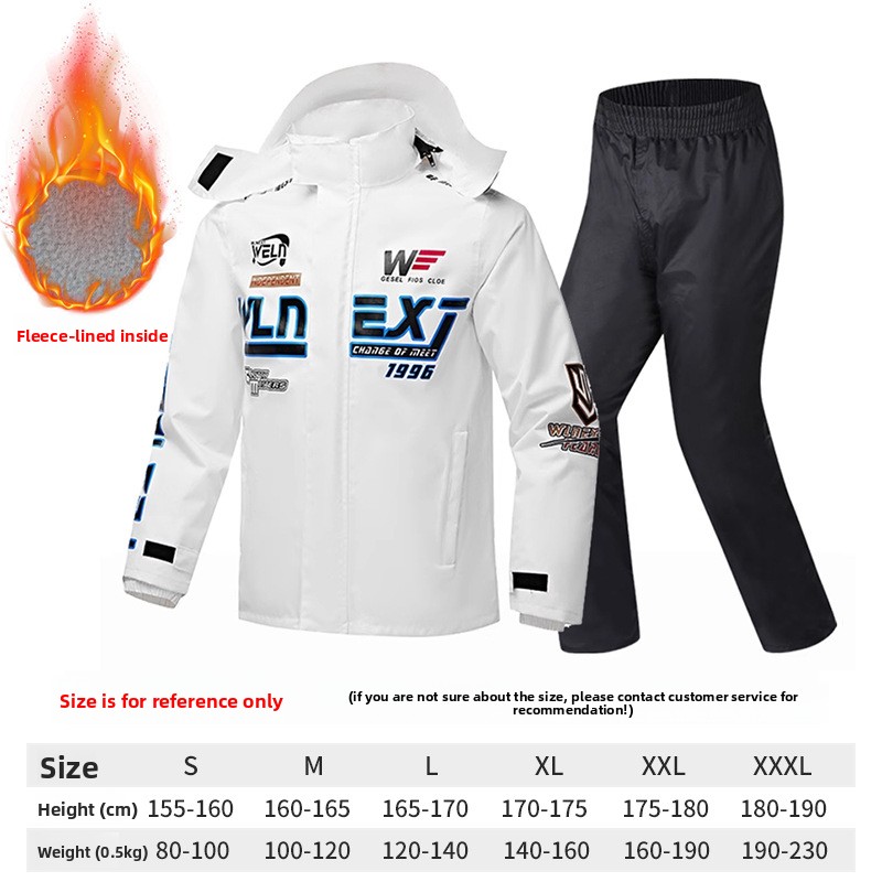 Motorcycle Gear Full Suit - Capa de chuva para motocicleta masculina,