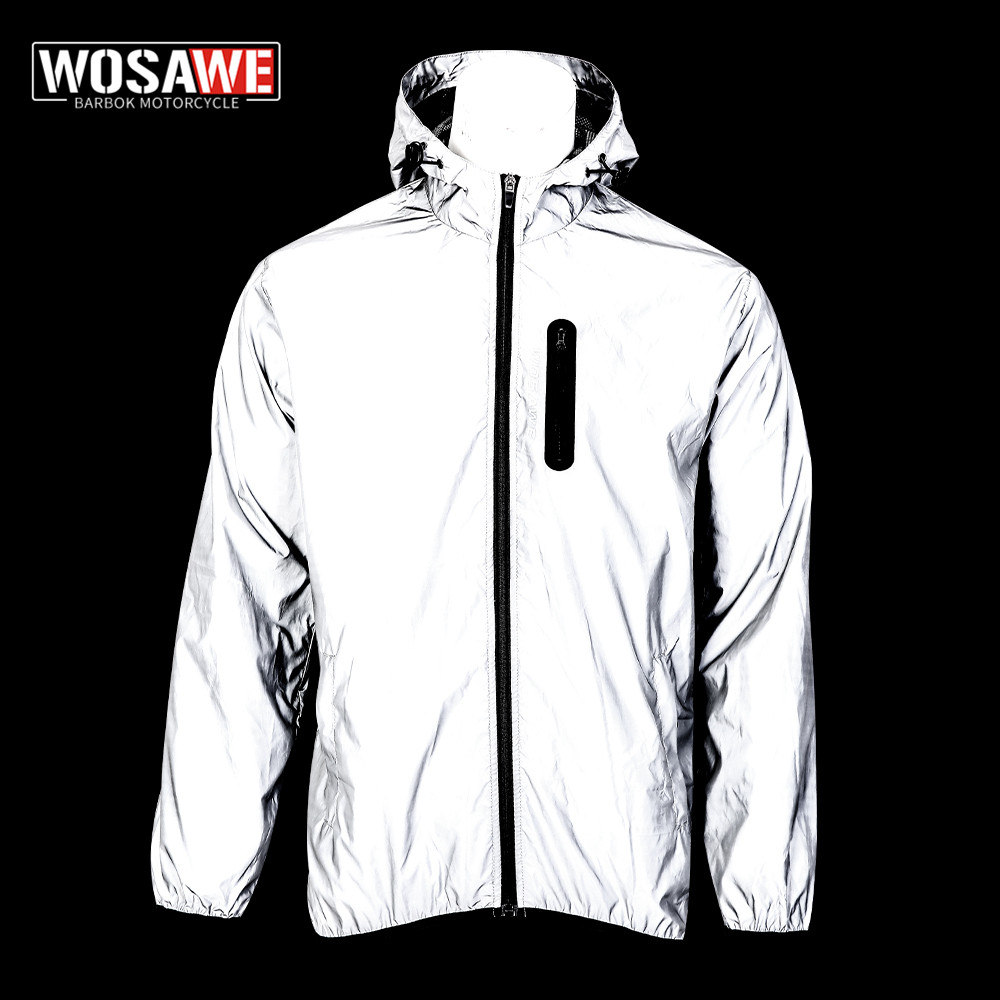 Gearx Motorcycle Jacket - Wosawe outono inverno masculino jaqueta reflexiva