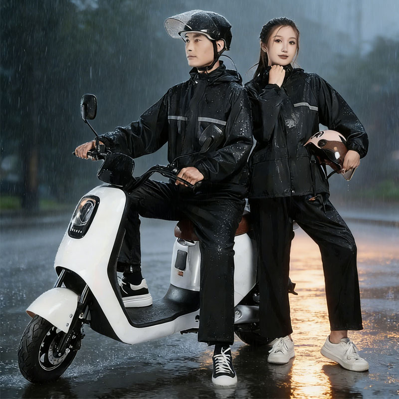 Motorcycle Gear Full Suit - Corpo inteiro proteção contra tempestades reflexivo