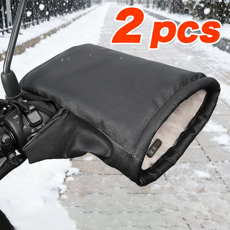 Motorcycle Gear For Winter - Muffs para guidão de motocicleta, luvas