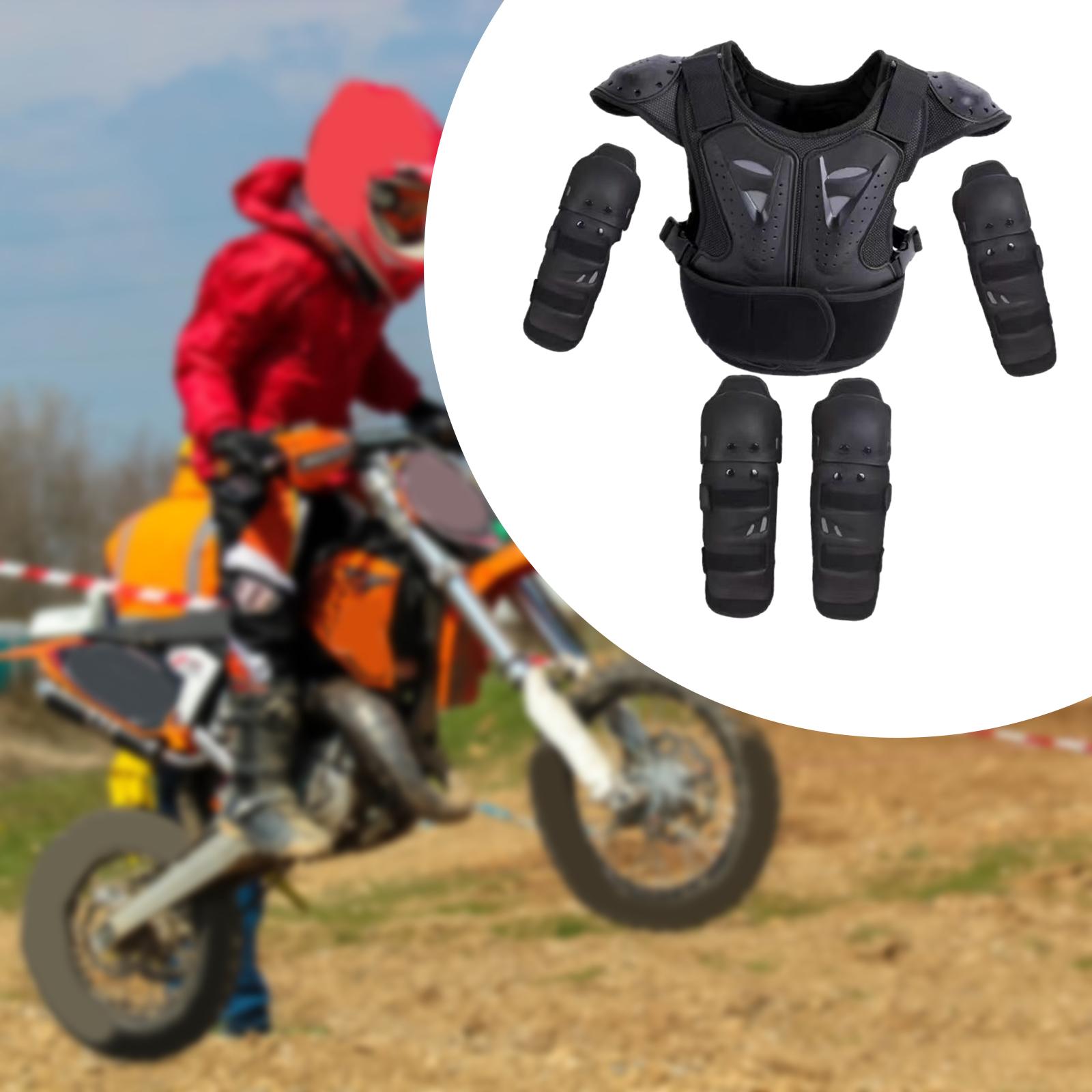 Motorcycle Gear Full Suit - Conjunto de Proteção para Crianças com