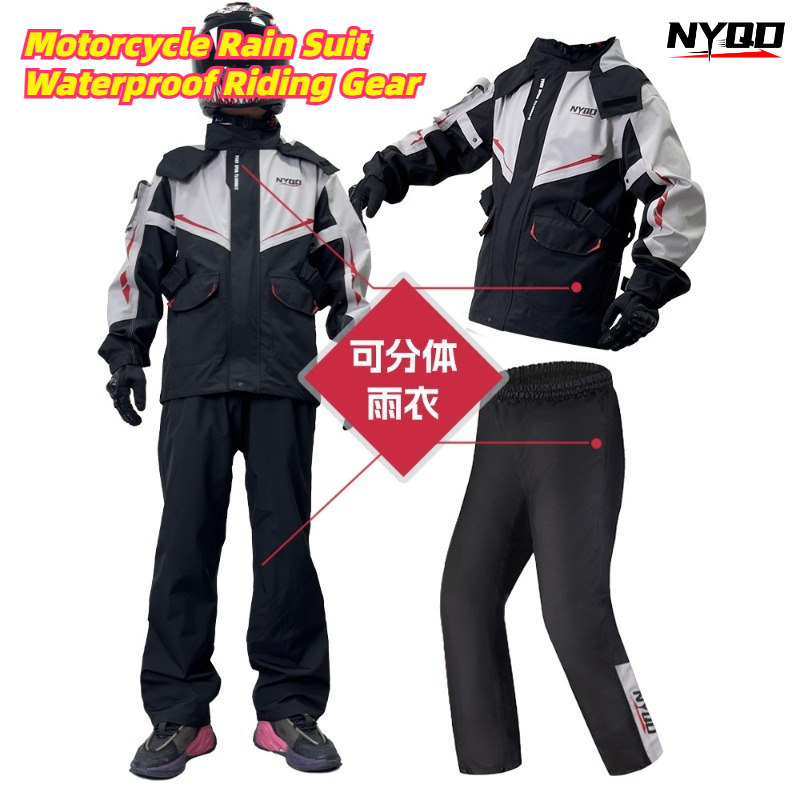 Motorcycle Gear Full Set - Conjunto de Roupa de Chuva para