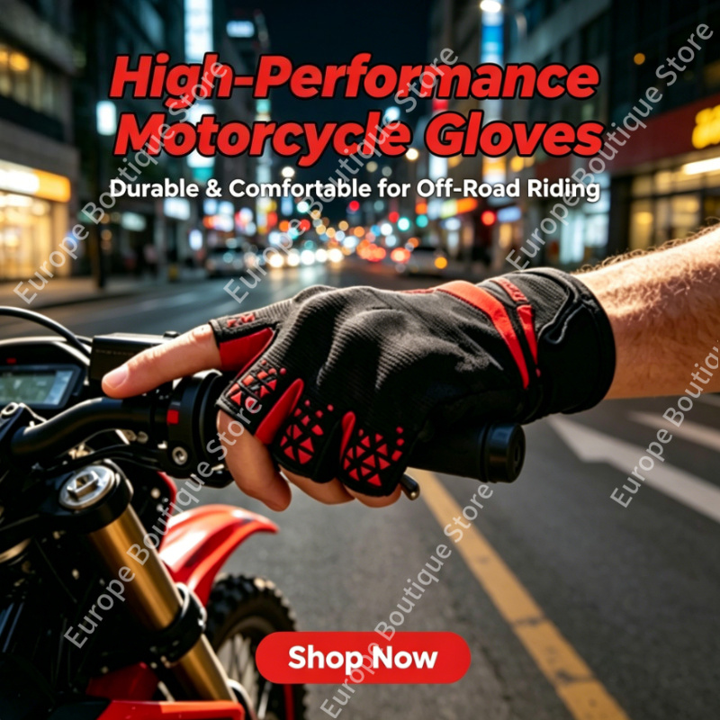Motorcycle Gear For Summer - NOVO 2026 Luvas de Motocicleta Unissex