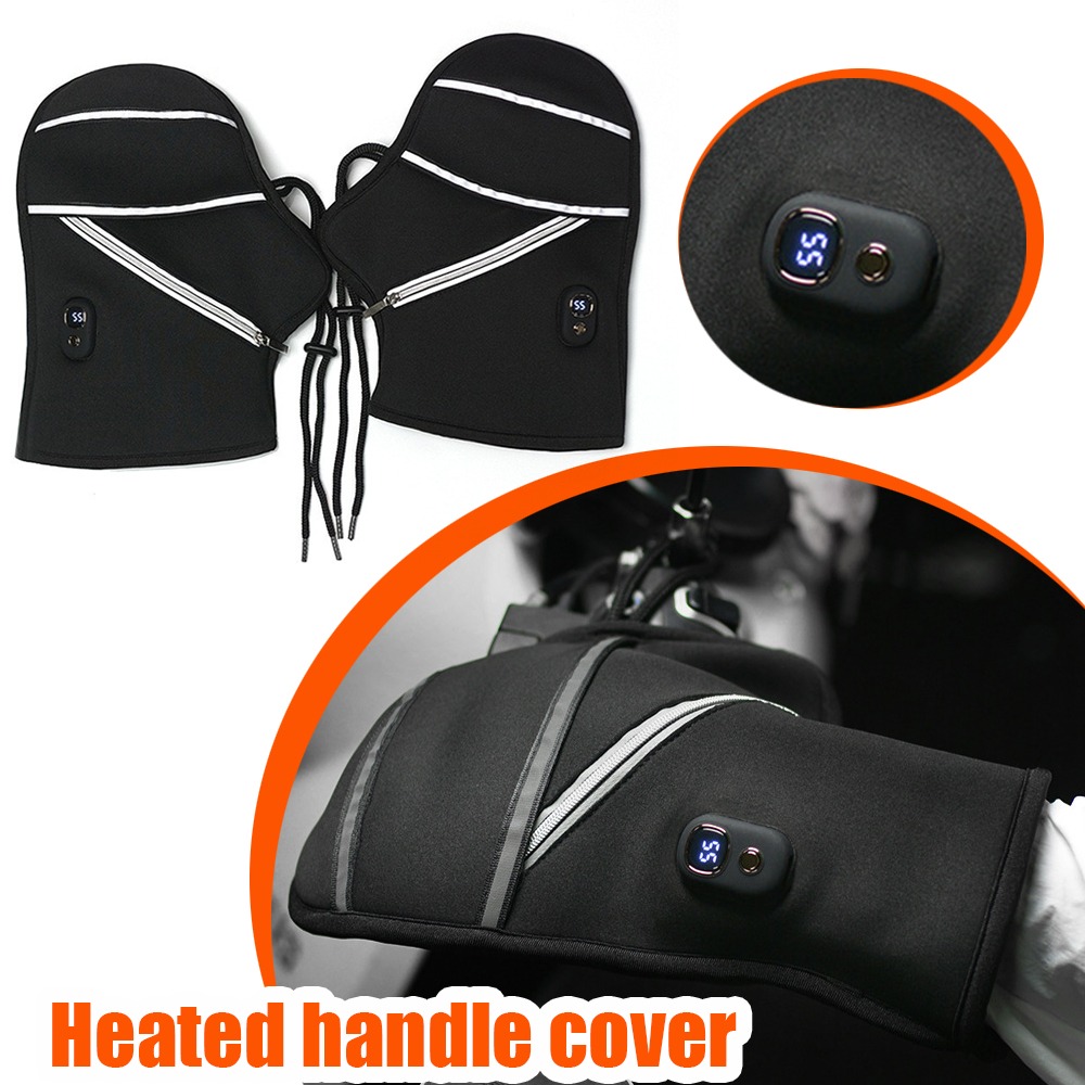 Motorcycle Gear For Winter - Capa para guidão de motocicleta, luvas