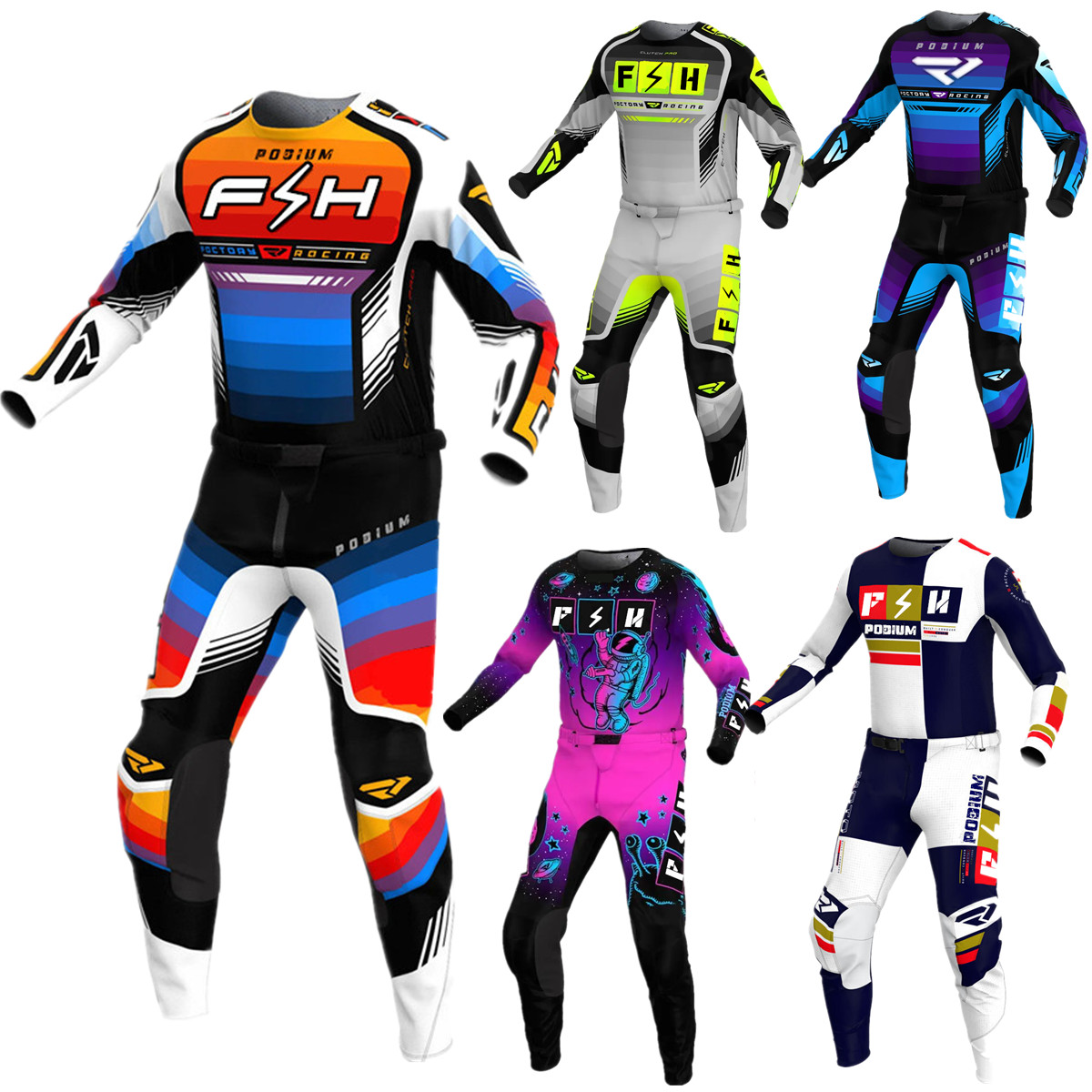 Motorcycle Gear Sale - 2024 FH Jersey Set MX Gear