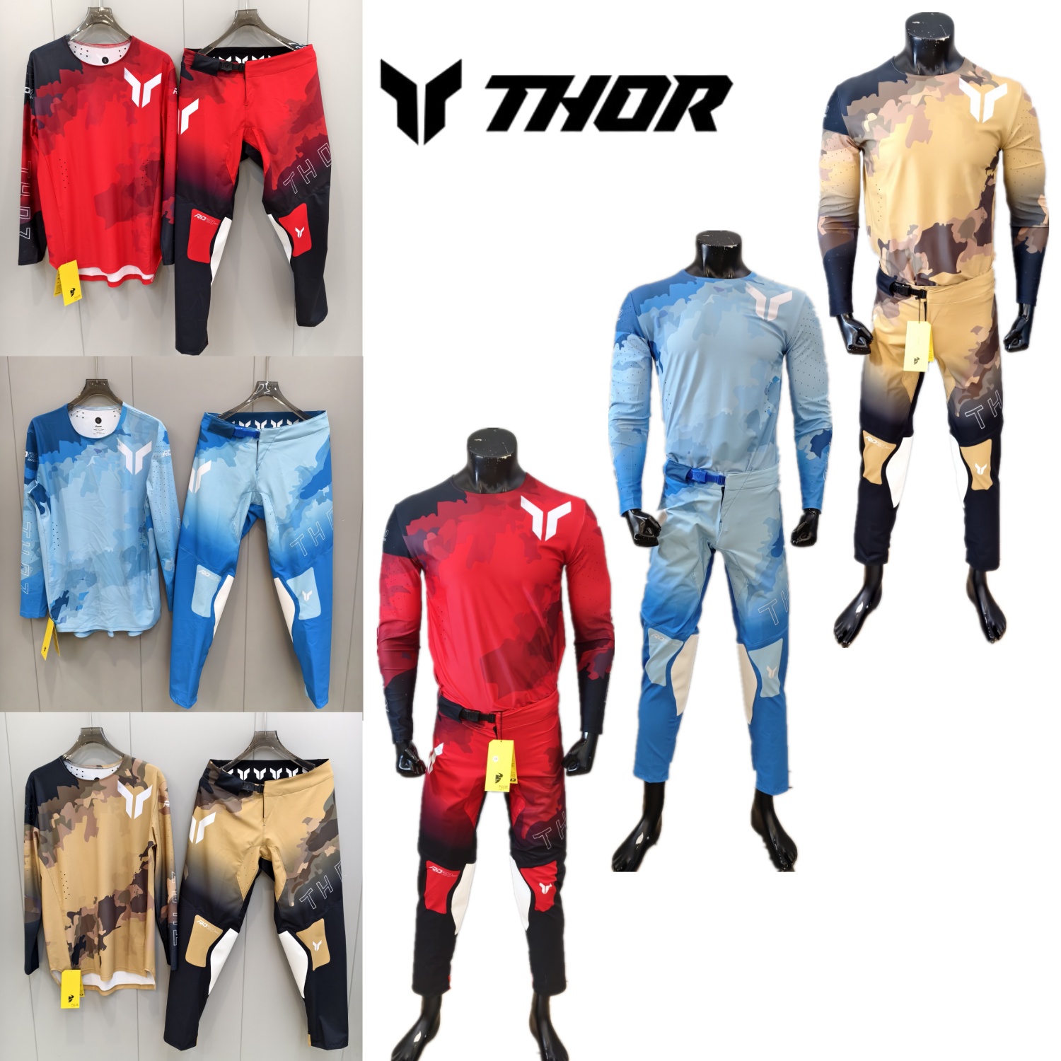 Motorcycle Gear Sale - Conjunto de equipamentos de motocross THOR