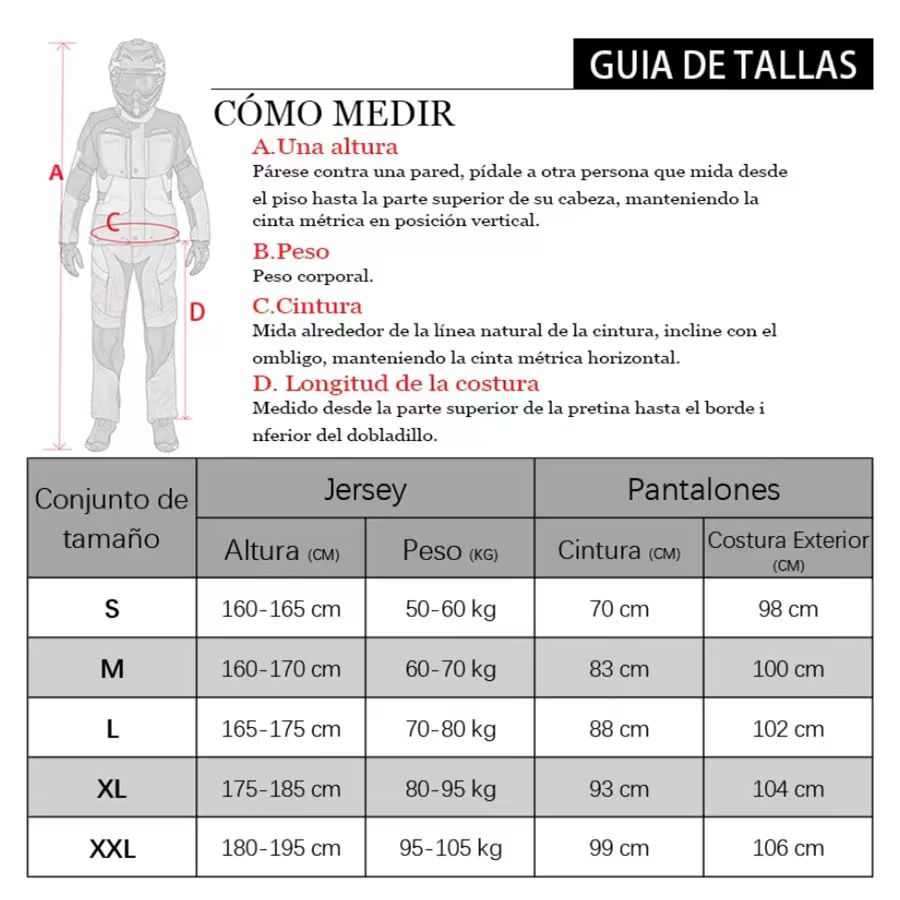 Conjunto de Equipamentos para  - Motorcycle Gear Full Set avaliação e preço
