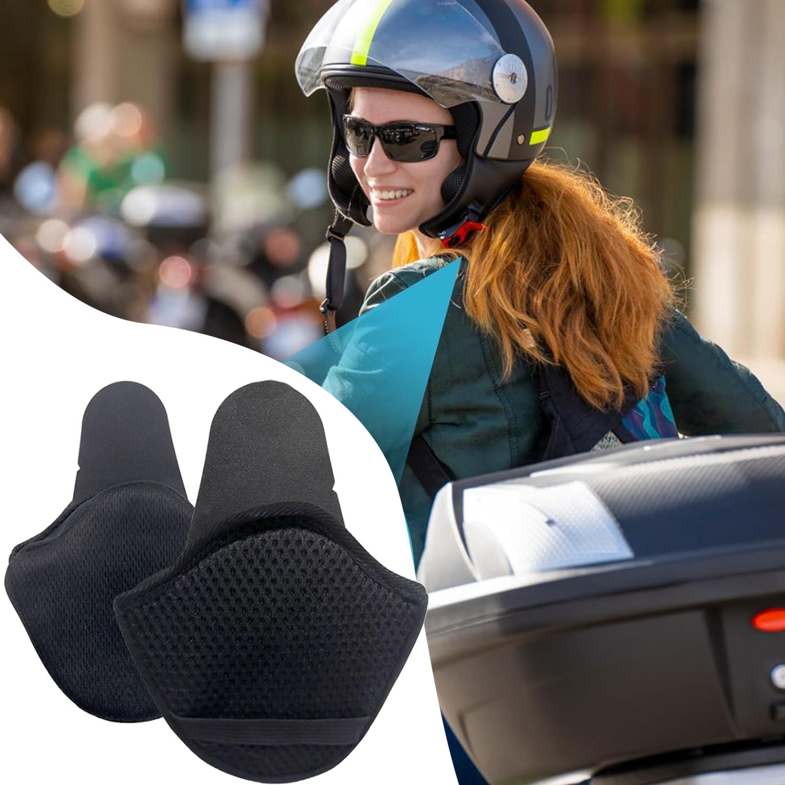 1 par de protetores de orelha  - Motorcycle Gear For Winter avaliação e preço