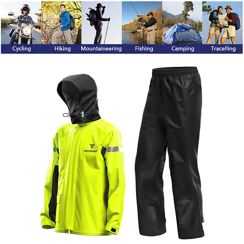 Conjunto de Chuva Masculino pa - Motorcycle Gear Full Suit avaliação e preço