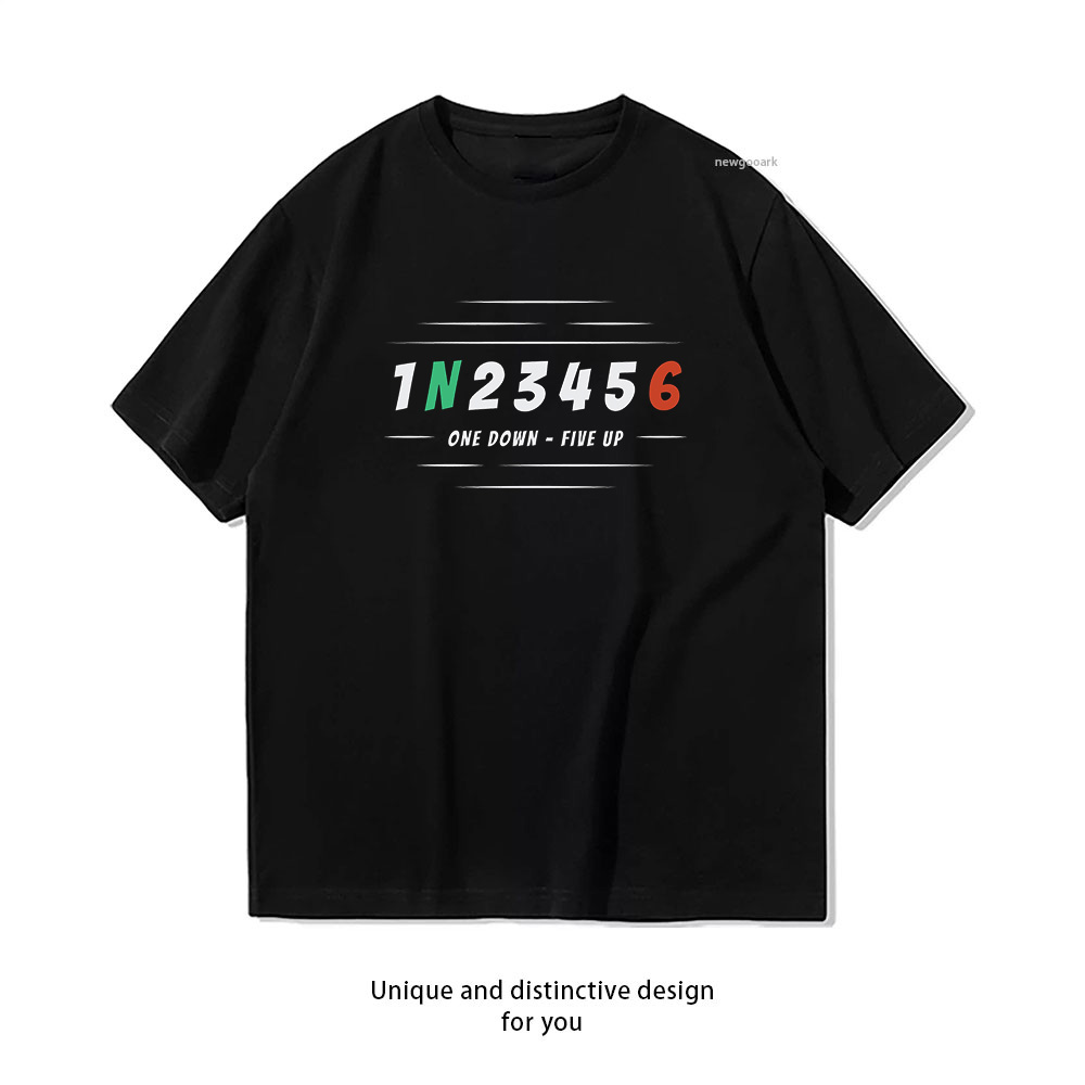 Camisetas Gráficas de Algodão  - Motorcycle Gear Up Down avaliação e preço