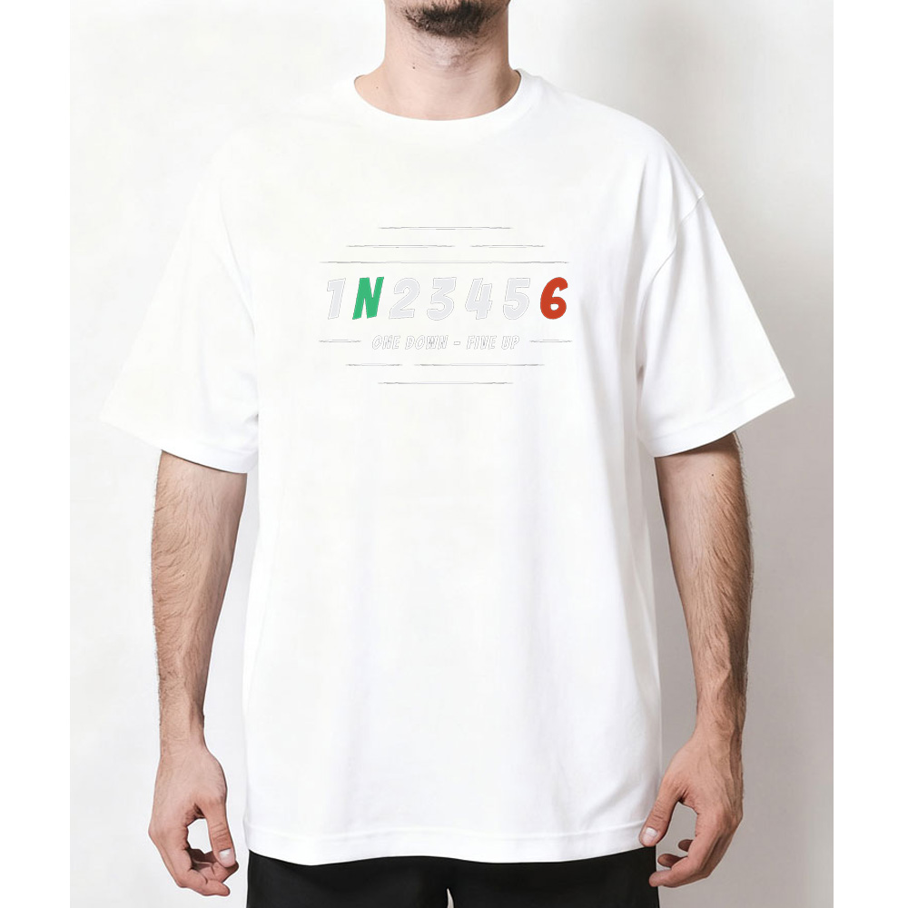 Camisetas Gráficas de Algodão  - Motorcycle Gear Up Down avaliação e preço