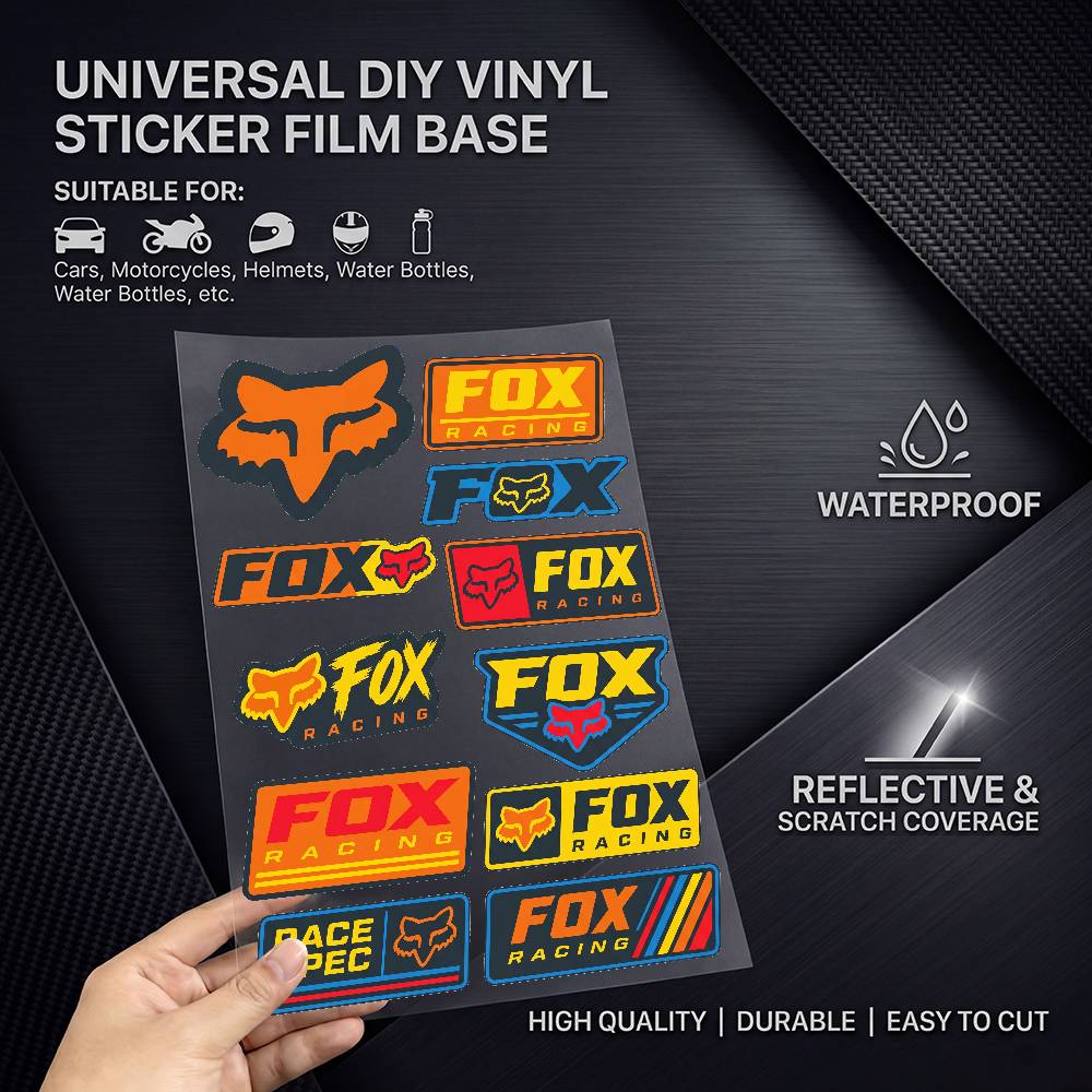 Adesivo Refletivo Impermeável  - Motorcycle Gear Fox avaliação e preço
