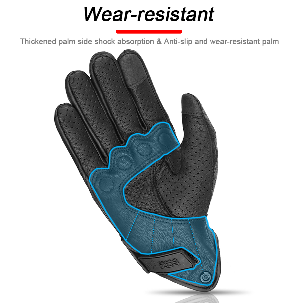 Luvas de moto perfuradas de co - Motorcycle Gear Fox avaliação e preço