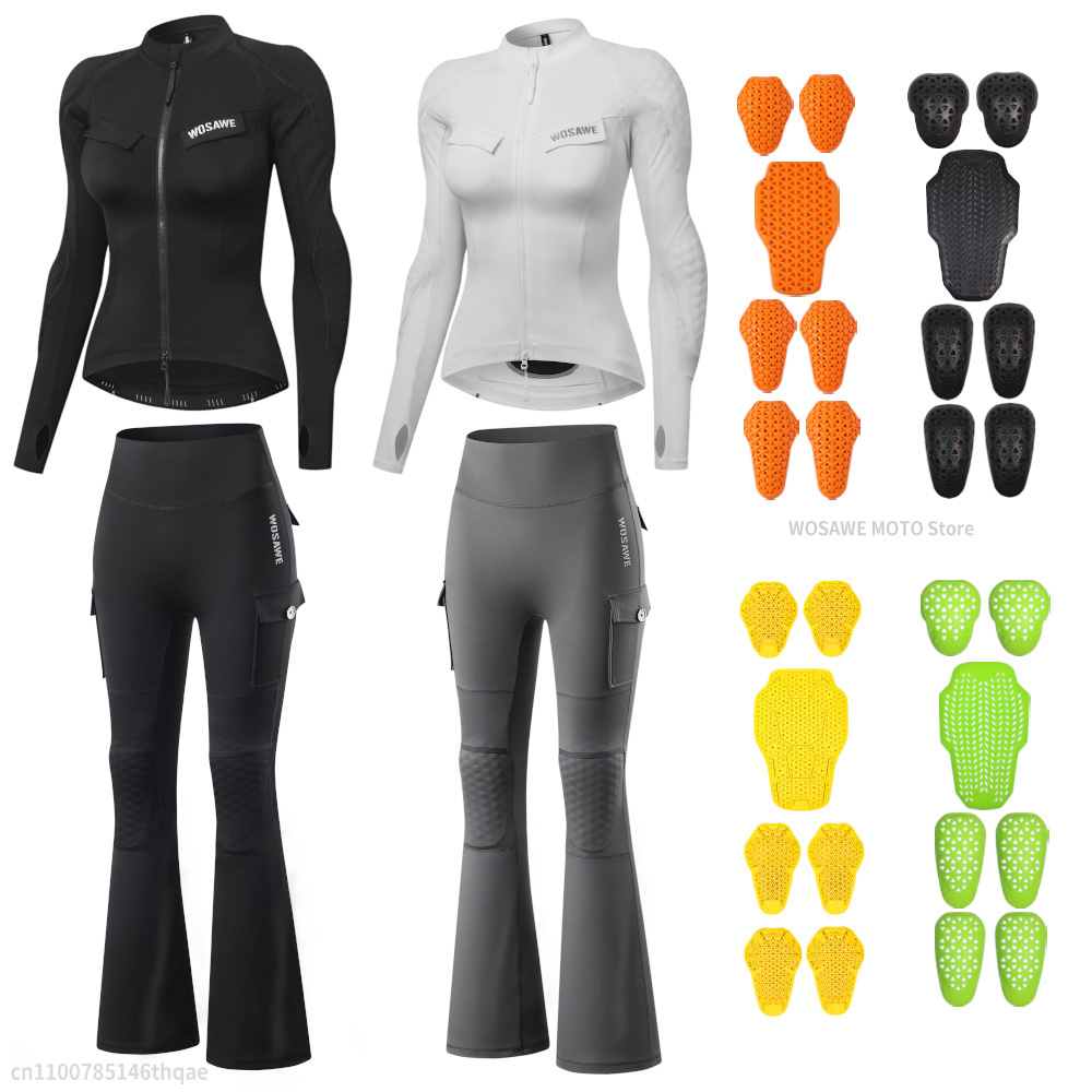 Jaqueta de Motocicleta Feminin - Motorcycle Gear Full Suit avaliação e preço