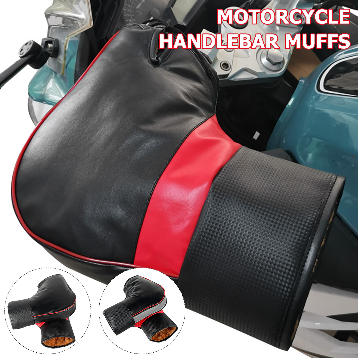Protetora motocicleta guiador  - Motorcycle Gear For Winter avaliação e preço