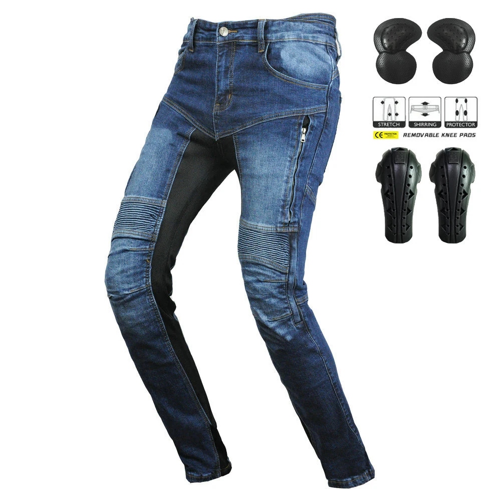 Calças de brim da motocicleta  - Motorcycle Gear For Summer avaliação e preço