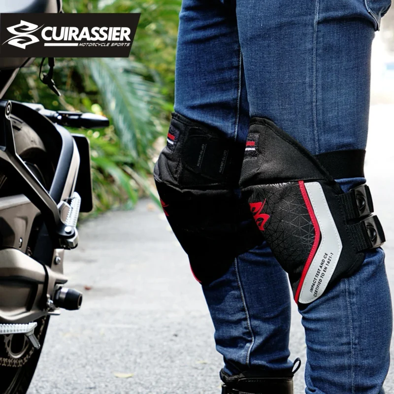 Joelheiras masculinas para mot - Motorcycle Gear For Summer avaliação e preço