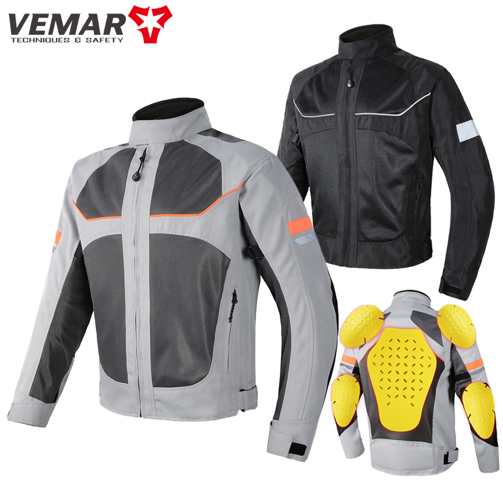 Vemar verão dos homens jaqueta - Gearx Motorcycle Jacket avaliação e preço