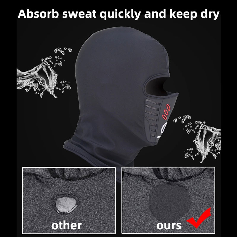 Máscara Facial de Fleece Quent - Motorcycle Gear For Winter avaliação e preço