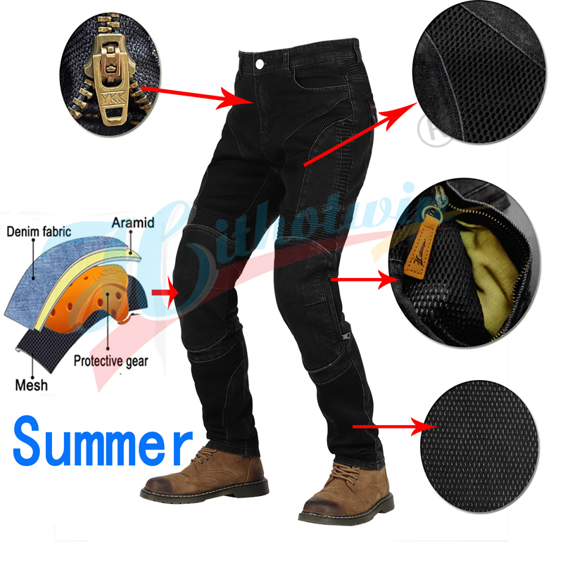 Calças de Motocicleta Masculin - Motorcycle Gear For Summer avaliação e preço