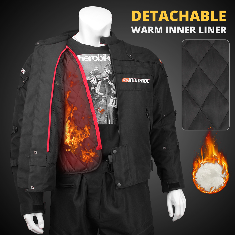 Jaqueta de Motocicleta Masculi - Gearx Motorcycle Jacket avaliação e preço